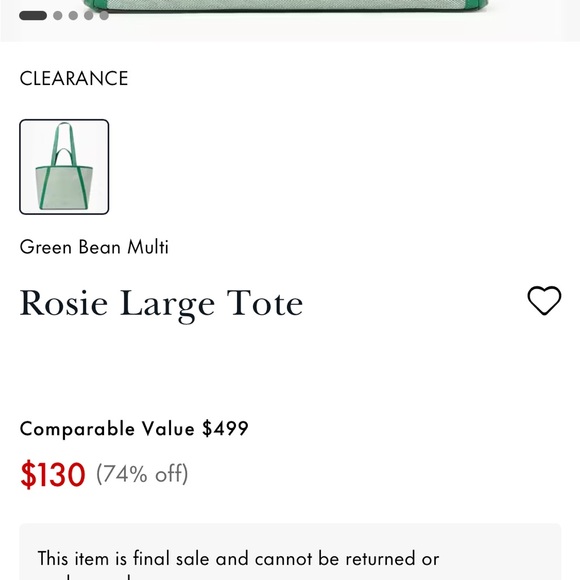 Kate spade green tote bag! Just 40! - Picture 6 of 10